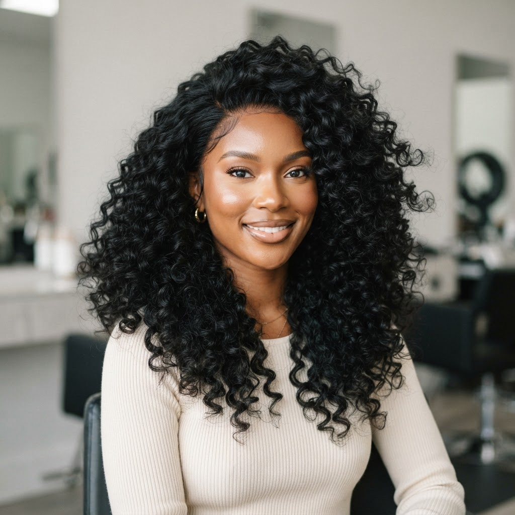 Curly Human Hair